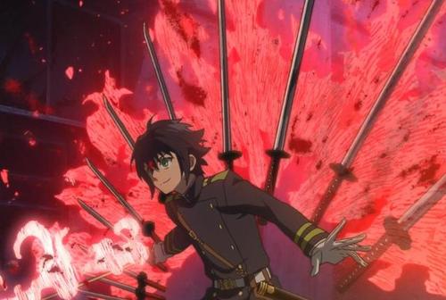 百夜优一郎和君月士方同样属于近战型选手,两个人拿的鬼咒武器也是