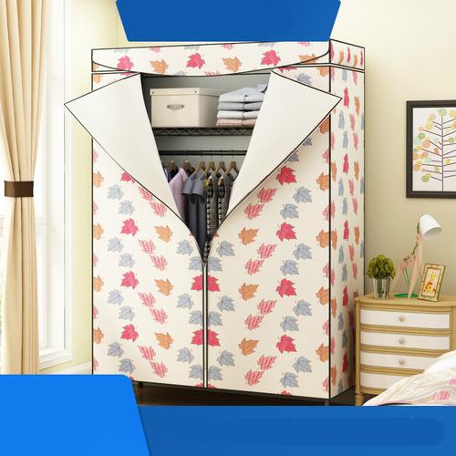 寻木匠简易衣柜布衣柜家用多层卧室铁艺耐用加粗钢管网红出租房用小