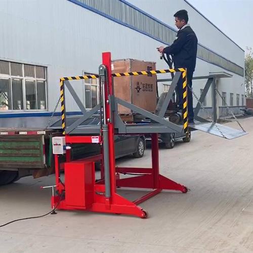 移动式装车卸货升降平台装车神器便捷装卸升降平台电动液压小型