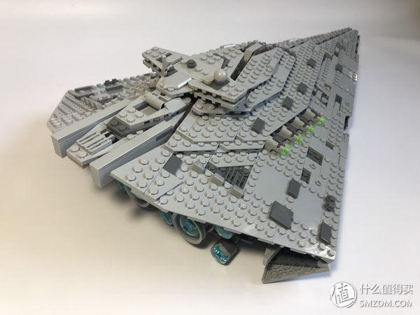 本站首晒#我也有大宝剑了—lego 乐高 75190 第一秩序 歼星舰