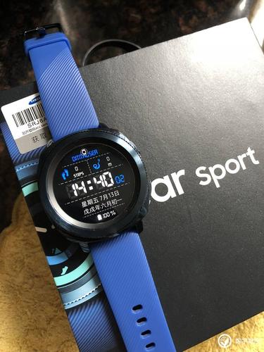 出自用三星gear sport智能手表
