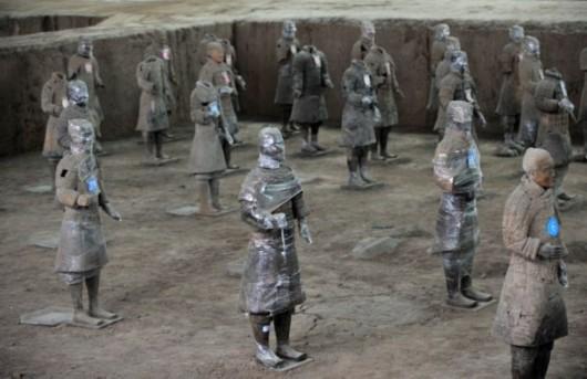 资料图:兵马俑.新华社记者 丁海涛 摄