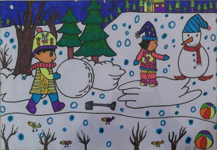 《快乐冬天》下关六小四(2)班蔡芯蓉