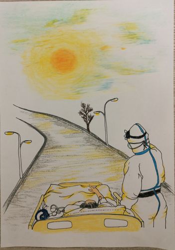 高密市初中美术居家学习指导八年级下册第三课《画故事》