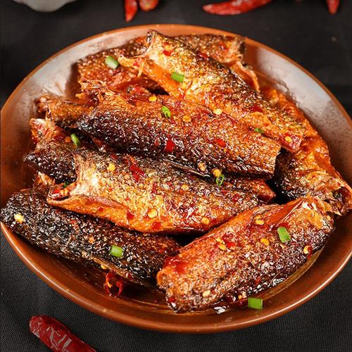 花间东江零食板鱼辣酱麻辣江鱼土特产食记湖南即食鱼零食