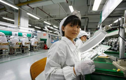 网络图片:富士康员工