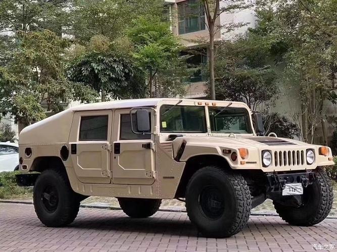 纯正悍马h1美大兵冲锋车!手摇窗,自动充放气