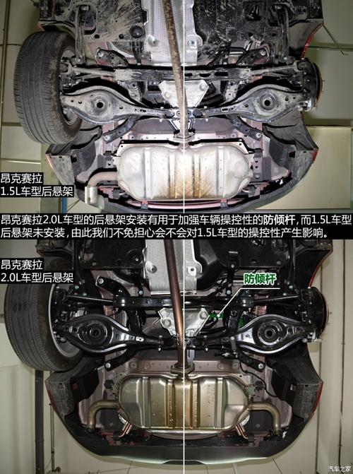 变化多在细节 昂克赛拉/星骋底盘对比