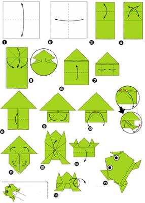 折纸过程大全图片