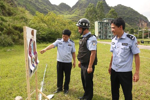靖西市公安局开展"轮训轮值战训合一"实战化练兵工作检查考核暨"送教