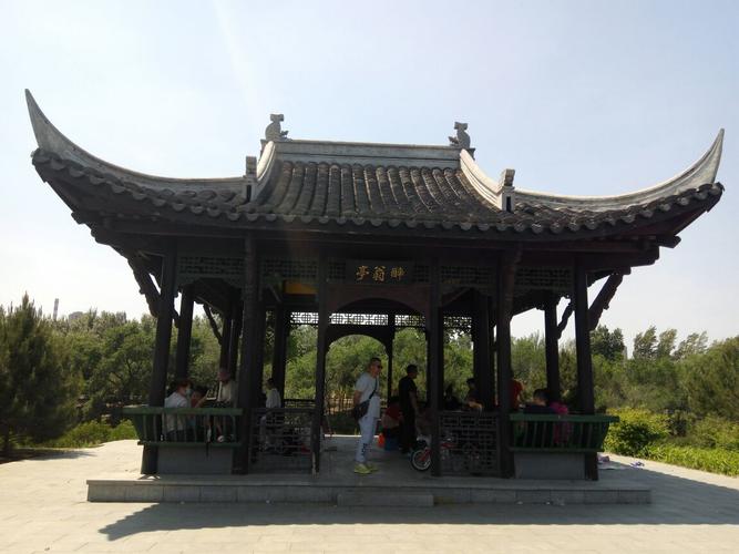 中国亭园旅游景点攻略图