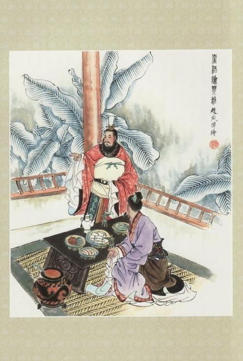 曹操煮酒论英雄图片