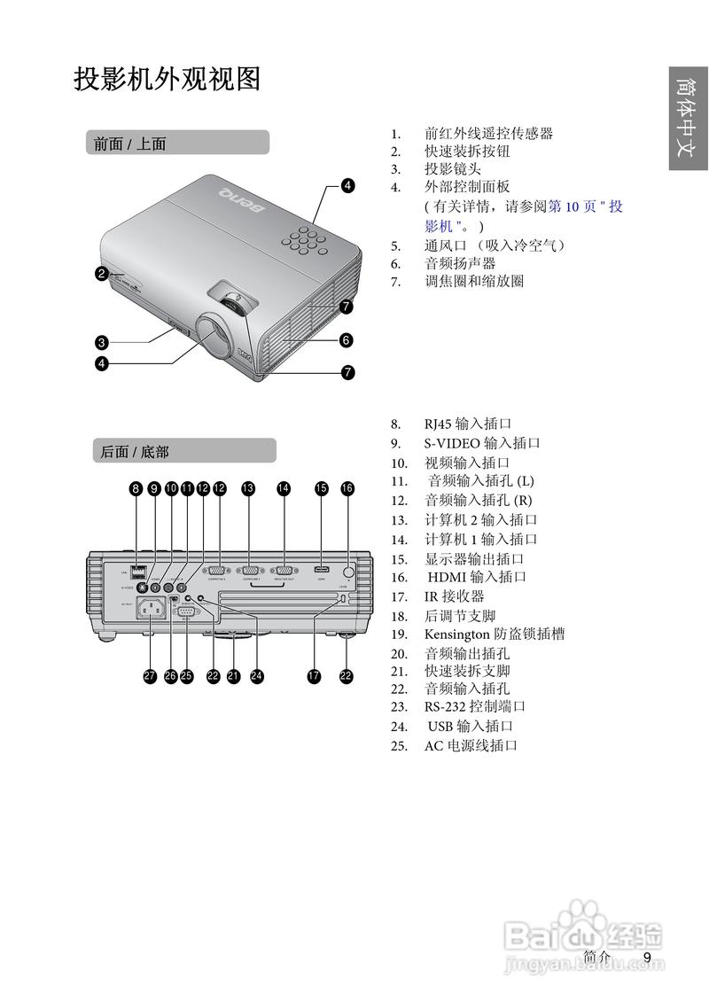 明基mp626投影仪使用说明书:[1]