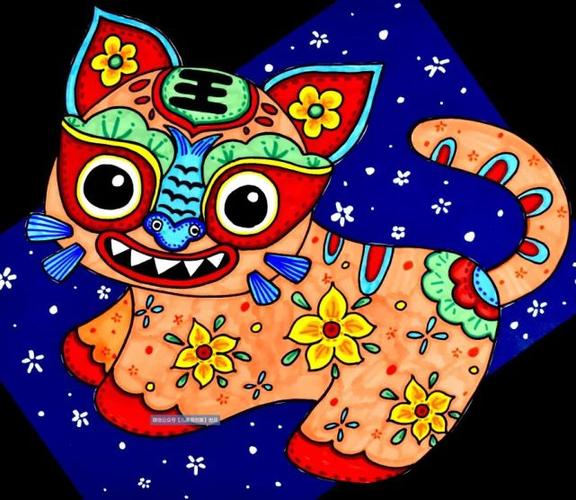 少儿美术汇|虎年创意儿童画,关于老虎的主题课例分享!