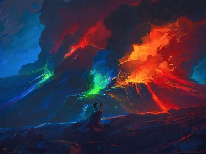 俄罗斯插画师artem chebokha:beautiful worldcg艺术家,插画师,擅长