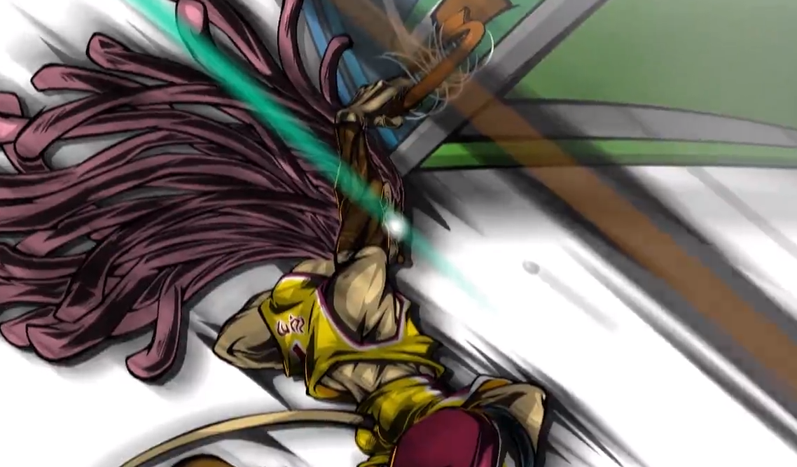 筐出胜利本赛季的十佳球,喜羊羊一扣成王 杰帅本身是狮心队的队长,他