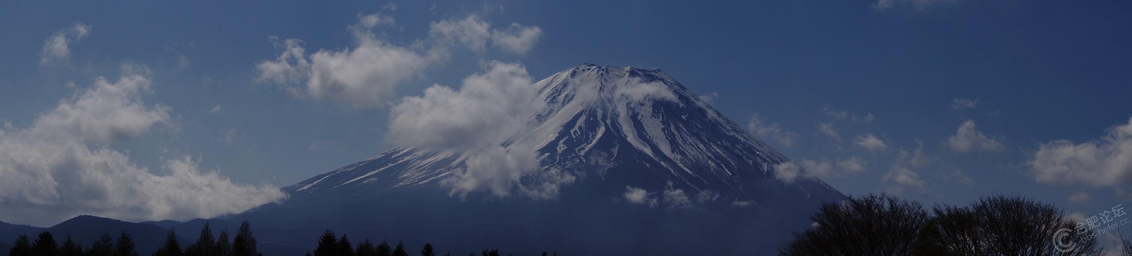 富士山全景照片