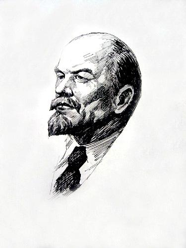 列宁同志,一个改变历史进程的大人物.