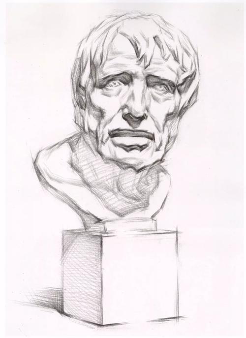 【干货】美术生必须要掌握的石膏像——海盗