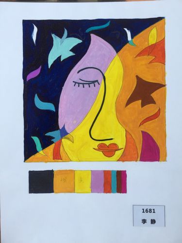 1681《色彩构成》优秀作品集