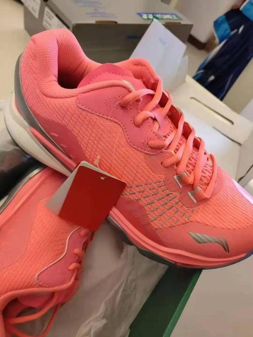 【好货】李宁经典高端球鞋 大圣骚粉色!