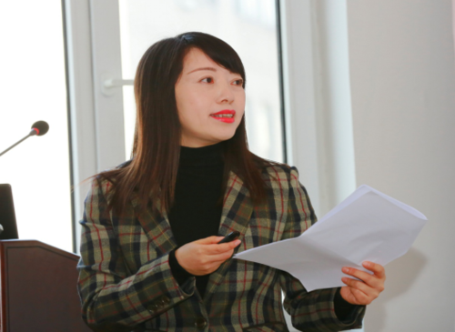 沈阳工学院思政部主任李肃主题发言