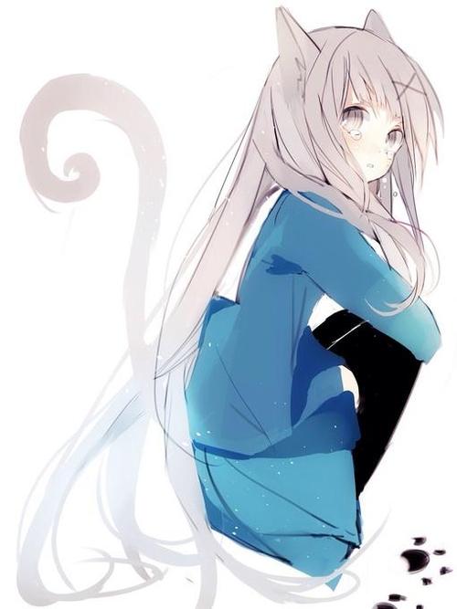 动漫壁纸:可爱的猫耳少女,萌系少女风格图片欣赏
