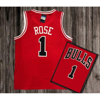 腾讯体育nba官方旗舰店同款公牛队罗斯1号球衣23号球衣拉文8号球衣