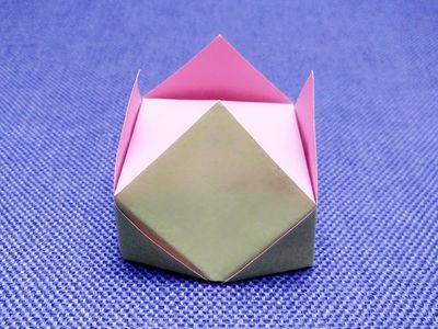 创意皇冠折出来