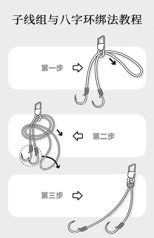 川泽绑好鱼钩套装子线双钩防缠绕成品金秀伊势尼鲫鱼鱼钩渔具用品