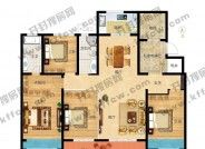 开封西湖天胤四室两厅户型图
