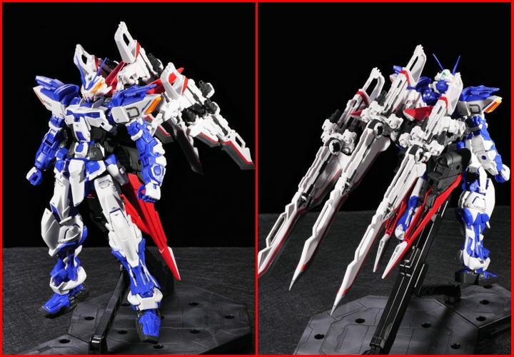 mg 1/100 红异端高达武器改件 红蓝迷惘 王者之剑
