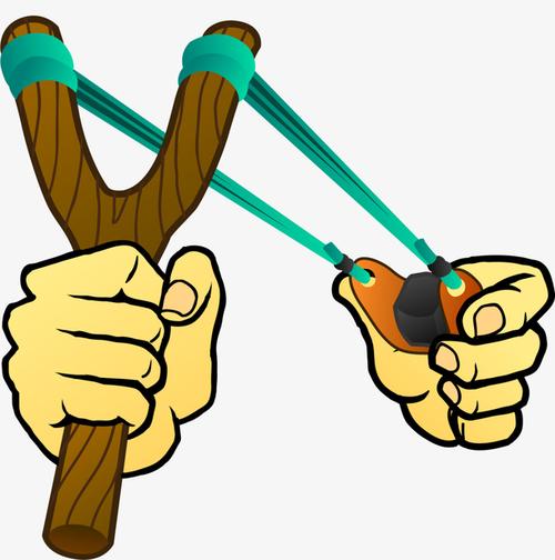 黄色卡通弹弓游戏