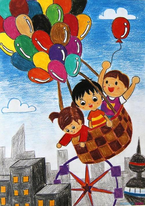 四开绘画图片大全绘画大全四年级四年级儿童画