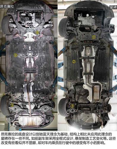 【图】变化多在细节 昂克赛拉/星骋底盘对比_汽车之家