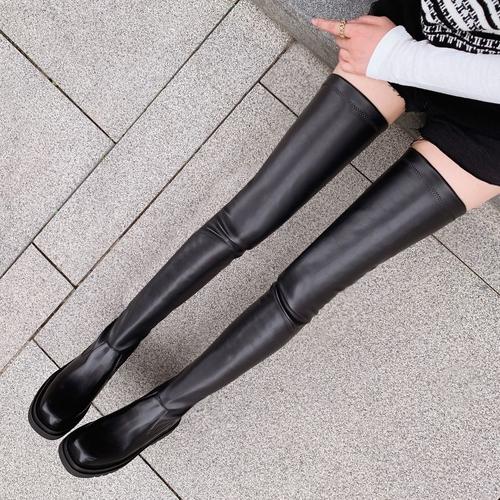 回力70cm超高筒过膝靴超长筒靴厚底过膝靴到大腿根的长靴女2021年