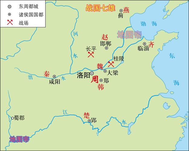 战国七雄当年的都城都在现在的什么地方?