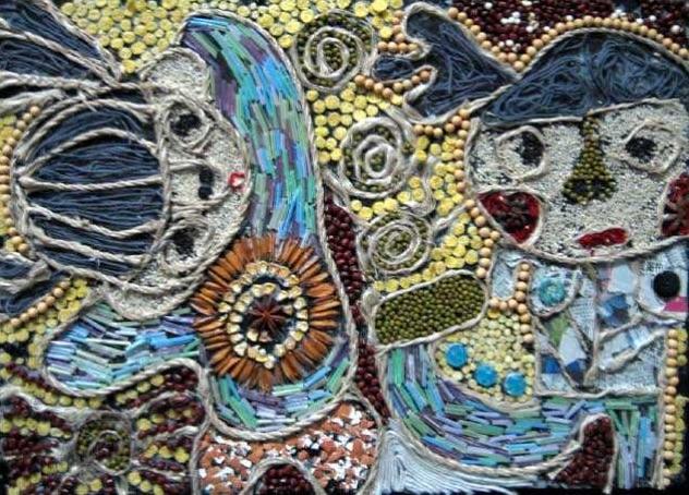 综合材料绘画班 儿童的智慧源于操作