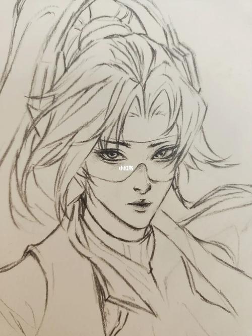 伽罗新皮_王者荣耀怎么样_临摹_绘画_手绘_伽罗新皮肤