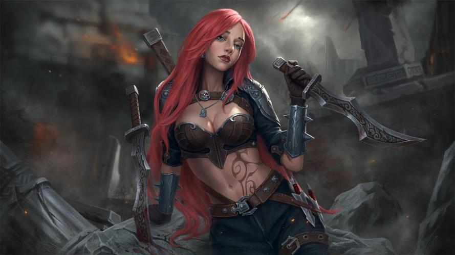 传奇联盟壁纸,游戏壁纸,高清壁纸,4k壁纸,幻想女孩壁纸,artstation