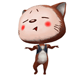 可爱萌萌哒的猫仔微信爆笑恶搞动态表情包下载