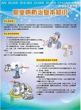 商城正版职业病防治基本知识-安全月宣传单页100张