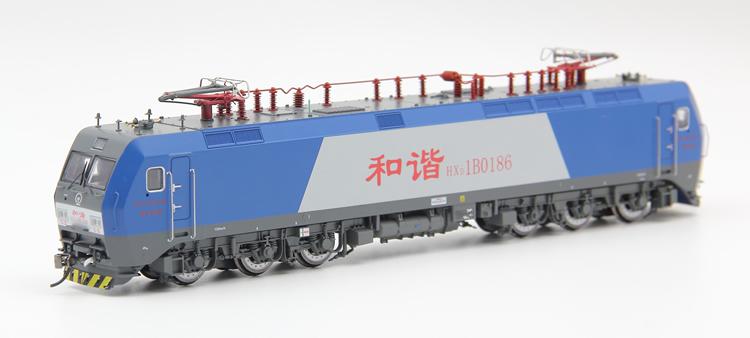 1b韩国电力机车火车车模line和谐型火车模型