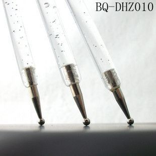 点钻笔贴钻工具 紫色点花针 亚克力杆点钻笔 美甲工具点钻笔 南昌