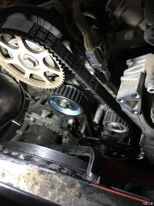 【图】更换正时皮带三件套作业提交_桑塔纳经典/志俊