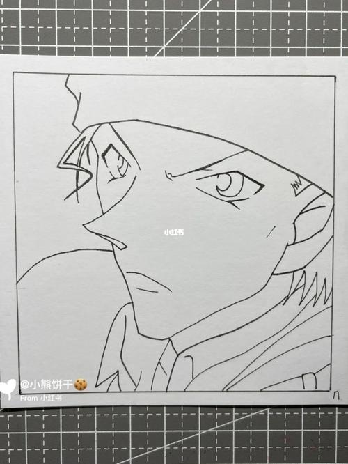 手绘|赤井秀一「线稿」