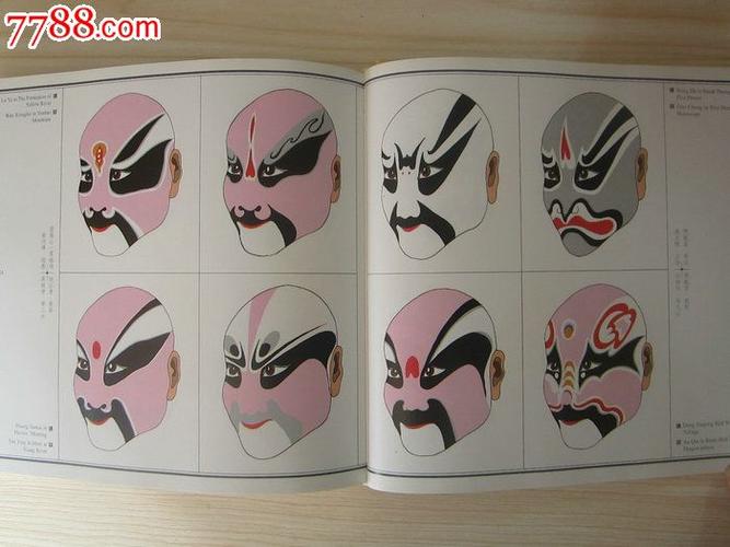 中国京剧脸谱图典