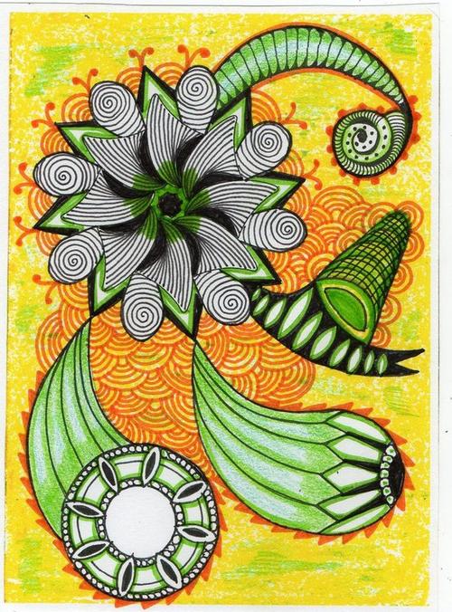 装饰画-花瓣网|陪你做生活的设计师 | 黑白线描画 插画