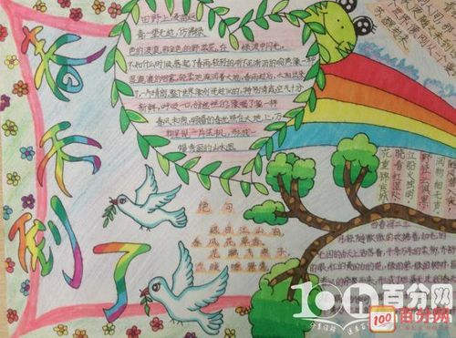 春天主题的手抄报大全