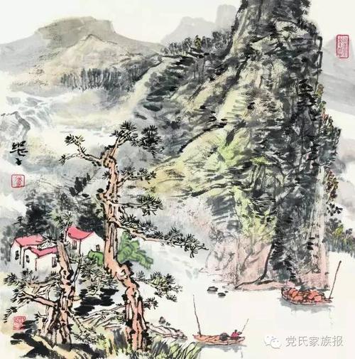 党氏英才|党持纲:漓江画派的一颗新星